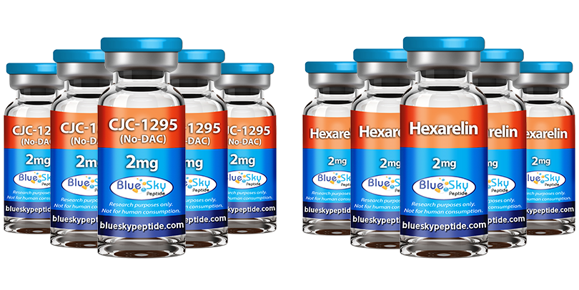 Bundle (CJC-1295 No Dac 2mg x5 + HEXARELIN 2mg x5)